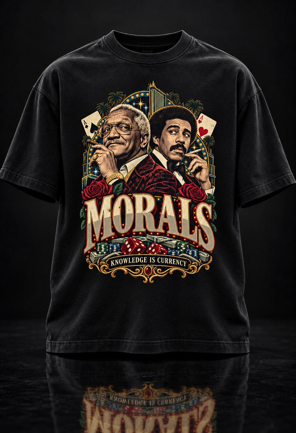 MORALS RICH & REDD TEE